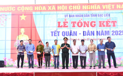 Tổng kết Tết Quân - dân năm 2025 tại xã Định Thành