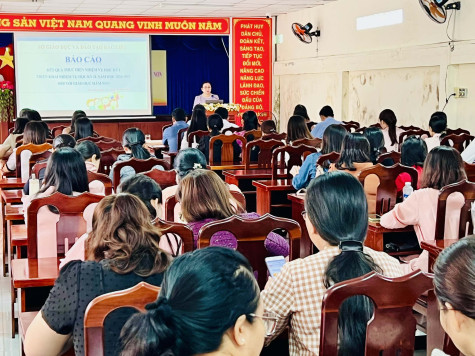 Sở GD-ĐT: Sơ kết học kỳ 1 cấp học mầm non