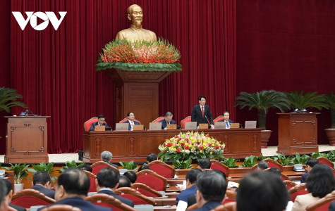 Thông cáo báo chí về ngày làm việc thứ nhất của Hội nghị Trung ương khoá XIII