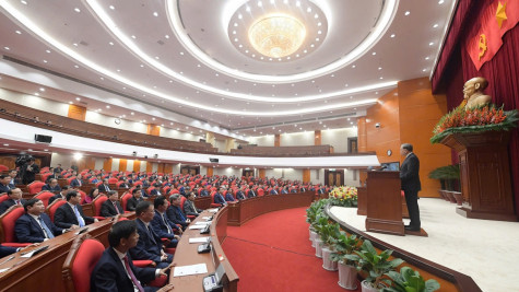 Thông cáo báo chí về ngày làm việc thứ 2 và phiên bế mạc Hội nghị Trung ương khoá XIII