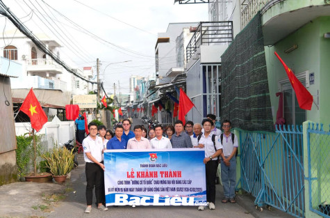 Nhiều hoạt động của Đoàn, Hội chào mừng kỷ niệm 95 năm Ngày thành lập Đảng