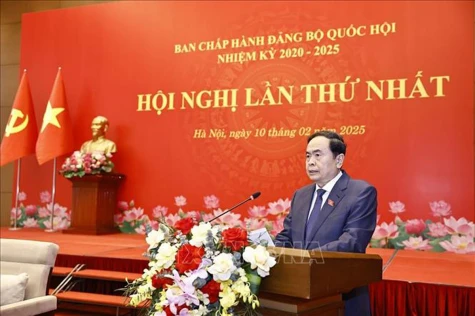 Hội nghị lần thứ nhất Ban Chấp hành Đảng bộ Quốc hội nhiệm kỳ 2020-2025