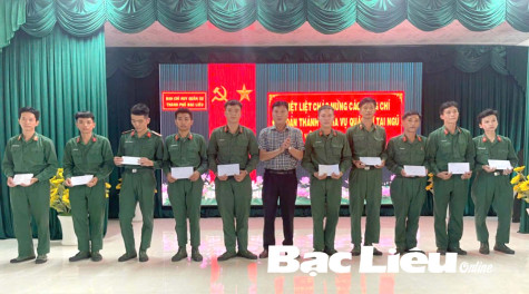 TP. Bạc Liêu: Thực hiện tốt các chính sách hậu phương quân đội