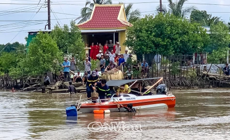 Đã tìm thấy nạn nhân mất tích sau va chạm giao thông thuỷ