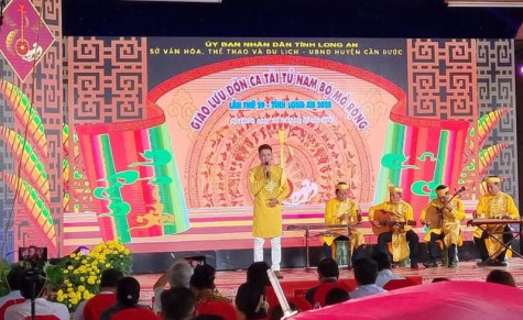 Bạc Liêu tham gia chương trình Giao lưu đờn ca tài tử Nam Bộ - tỉnh Long An