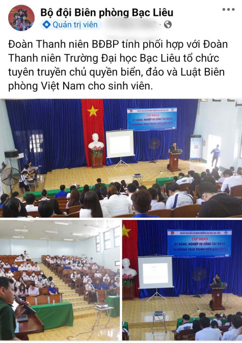 Bộ đội Biên phòng đấu tranh trên không gian mạng