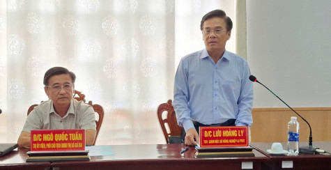 Thẩm định TX. Giá Rai hoàn thành nhiệm vụ xây dựng NTM