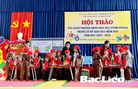 Hội thảo "Ứng dụng phương pháp giáo dục STEM/STEAM trong cơ sở giáo dục mầm non"