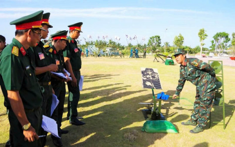 Hội thi công tác chuẩn bị huấn luyện năm 2025