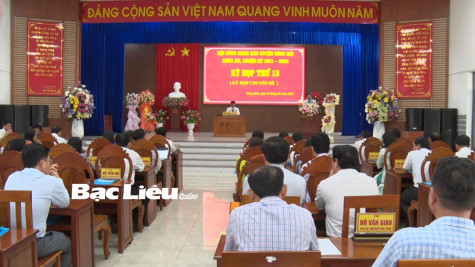 HĐND huyện Đông Hải: Tổ chức kỳ họp chuyên đề sắp xếp, thành lập cơ quan chuyên môn thuộc UBND huyện