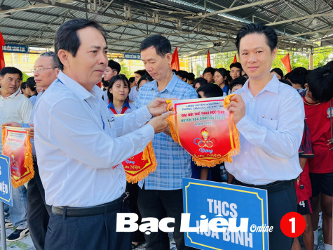 Sôi động Đại hội Thể thao học sinh huyện Hòa Bình năm 2025