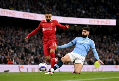 Salah tiếp tục ghi bàn, Liverpool thắng gọn Man City