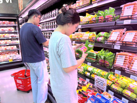 Hàng OCOP Bạc Liêu vào hệ thống siêu thị