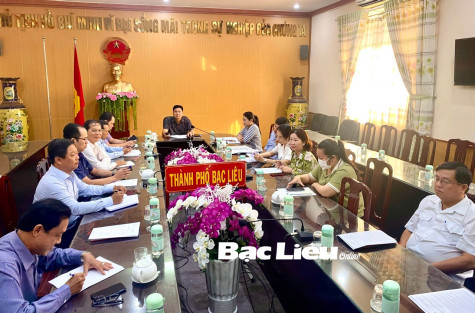 UBND TP. Bạc Liêu: Tiếp tục nâng cao các tiêu chí nông thôn mới