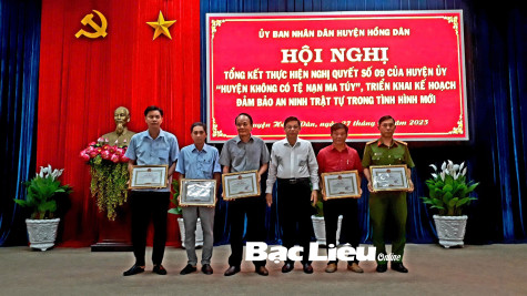 Huyện Hồng Dân: Ưu tiên nguồn lực cho công tác phòng, chống ma túy