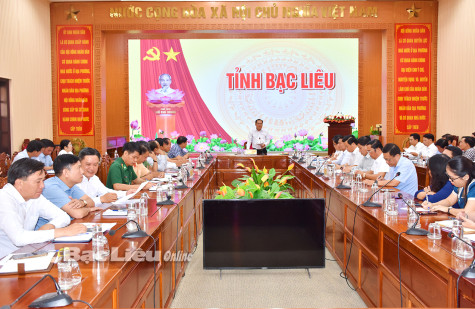 Họp Tiểu ban Hậu cần - Lễ tân - An ninh trật tự phục vụ Festival nghề Muối Việt Nam - Bạc Liêu 2025