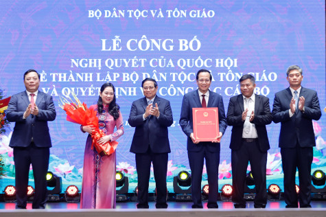 Thủ tướng Phạm Minh Chính: Phát huy hơn nữa đóng góp của các dân tộc, tôn giáo cho xây dựng, bảo vệ Tổ quốc