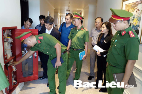 Chủ động các phương án bảo đảm an toàn phòng, chống cháy nổ