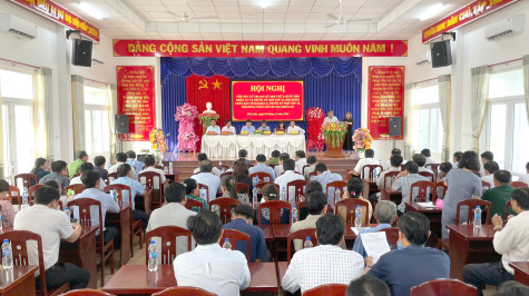Đề nghị thêm nhiều chính sách hỗ trợ người công tác tại khóm, ấp