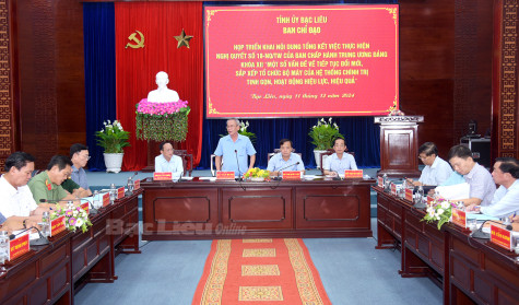 Chủ trương sắp xếp bộ máy: Tạo sự đồng thuận, thống nhất từ công tác tư tưởng