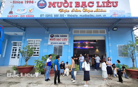 Xây dựng thương hiệu OCOP - nâng tầm giá trị hạt muối Bạc Liêu