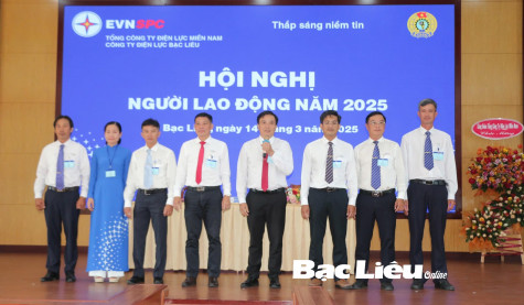 Công ty Điện lực Bạc Liêu: Hội nghị người lao động năm 2025
