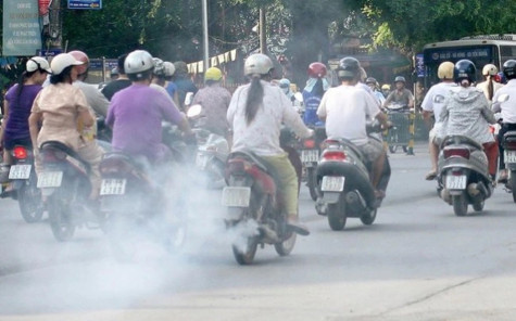 Ban hành quy chuẩn khí thải xe máy trong tháng 4