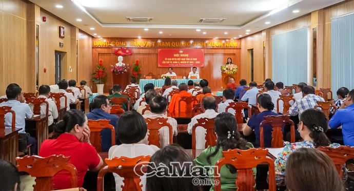 Hệ thống MTTQ các cấp hưởng ứng phong trào thi đua "Phấn đấu tăng trưởng GRDP tỉnh Cà Mau đạt 8% trở lên”