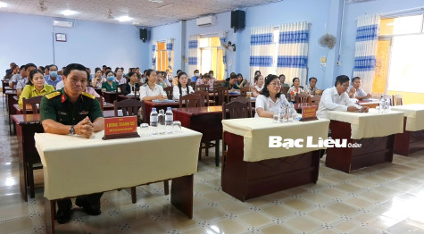 Huyện Hồng Dân: Bồi dưỡng kiến thức quốc phòng - an ninh cho đối tượng 4