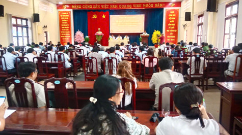 Huyện Hồng Dân: Sơ kết tình hình các mặt công tác quý I/2025