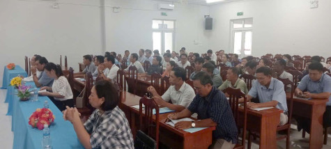 Hội nghị phổ biến, giáo dục pháp luật tại các đơn vị điểm