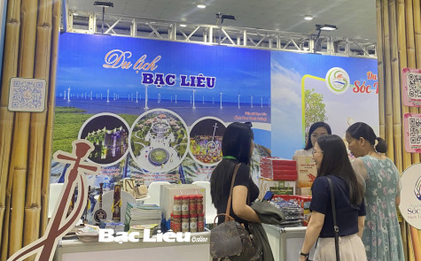 Bạc Liêu tham gia Hội chợ Du lịch Quốc tế Việt Nam năm 2025