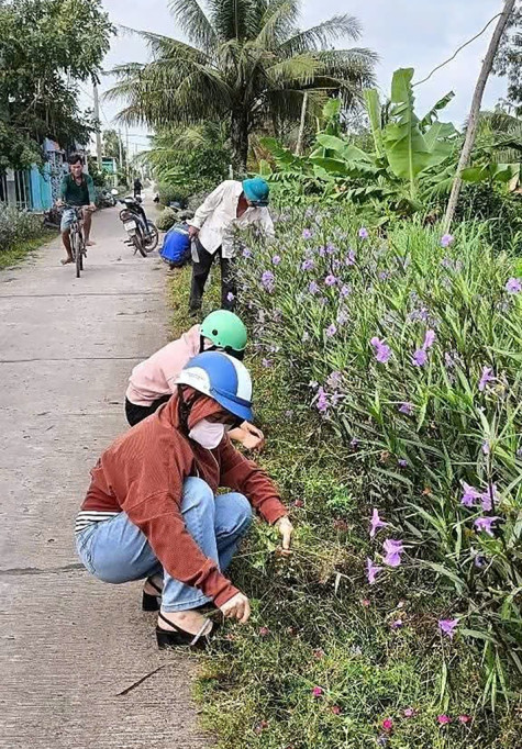 Hội LHPN huyện Vĩnh Lợi chung tay bảo vệ môi trường