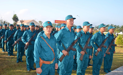 Dân quân tự vệ TP. Bạc Liêu vì bình yên cuộc sống