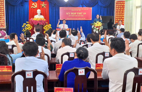 Kỳ họp thứ 19, HĐND TP. Bạc Liêu khóa XII, nhiệm kỳ 2021 - 2026: Thông qua Nghị quyết về kế hoạch sử dụng đất và điều chỉnh quy hoạch thành phố