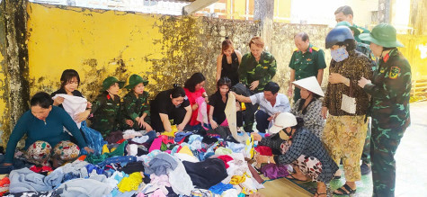 Hội Phụ nữ Cơ quan Bộ Chỉ huy Quân sự tỉnh: Thực hiện công trình“Hành trình tri ân” tại huyện Phước Long