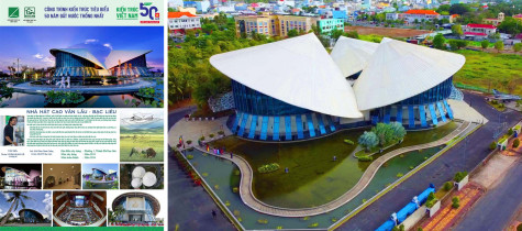 Nhà hát Cao Văn Lầu: Công trình kiến trúc tiêu biểu các tỉnh, thành phía Nam - 50 năm đất nước thống nhất