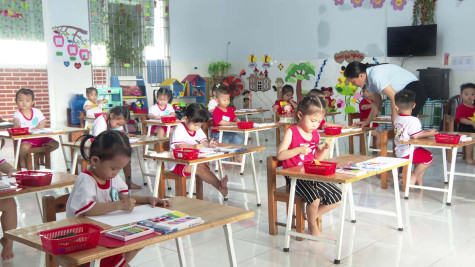 Phòng GD-ĐT TP. Bạc Liêu: Tổ chức hội thi “Bé khéo tay”