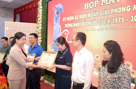 TP. Bạc Liêu: Họp mặt kỷ niệm 50 năm Ngày Giải phóng miền Nam, thống nhất đất nước