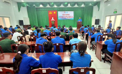 Hơn 90 cán bộ Đoàn, Hội được bồi dưỡng kỹ năng, nghiệp vụ năm 2025