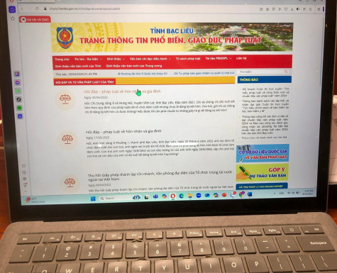 Phổ biến, giáo dục pháp luật bằng ứng dụng AI