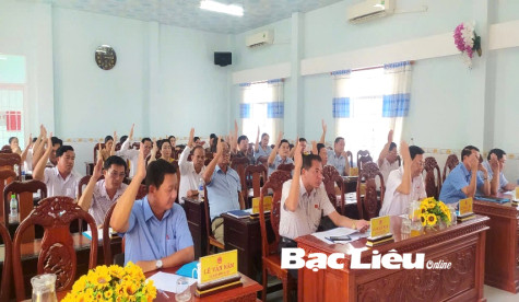 HĐND 2 huyện Phước Long và Hồng Dân: Tổ chức kỳ họp chuyên đề xem xét, biểu quyết về chủ trương sắp xếp đơn vị hành chính cấp tỉnh, cấp xã