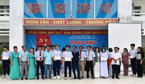 Ngành Giáo dục Bạc Liêu: Vươn mình cùng đất nước