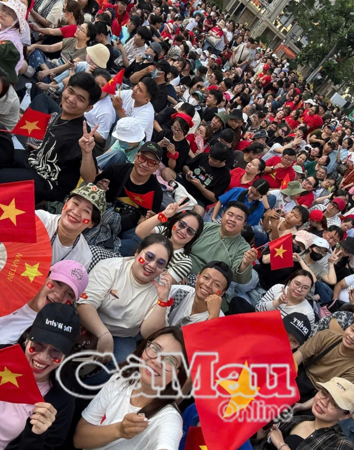 Người Cà Mau "say" cùng lễ duyệt binh