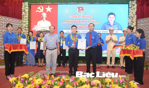 Tỉnh đoàn: Tuyên dương 30 thanh niên tiên tiến làm theo lời Bác năm 2025