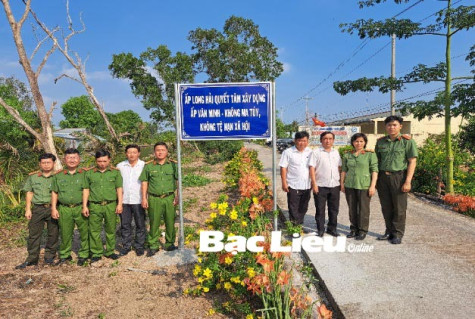 Ra mắt mô hình “Ấp thông minh - không ma túy, không tệ nạn xã hội” tại thị trấn Phước Long