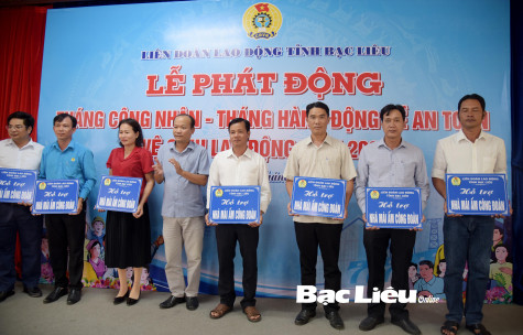 Phát động Tháng công nhân - Tháng hành động về an toàn, vệ sinh lao động năm 2025”
