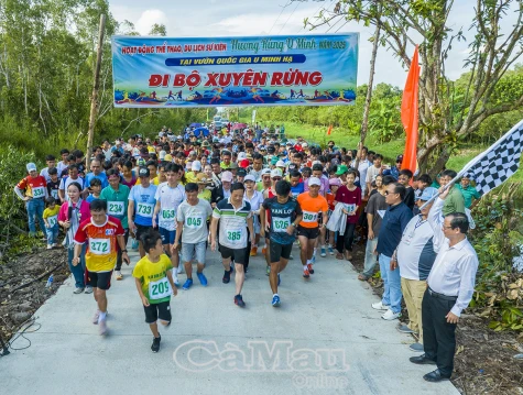 “Hương rừng U Minh” tại Vườn Quốc gia U Minh Hạ
