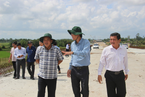 Đẩy nhanh tiến độ thực hiện các dự án trên địa bàn tỉnh
