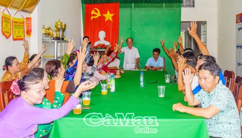 Cử tri thống nhất cao phương án sắp xếp đơn vị hành chính
